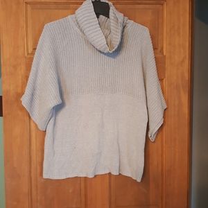 Oversized turtleneck sweater